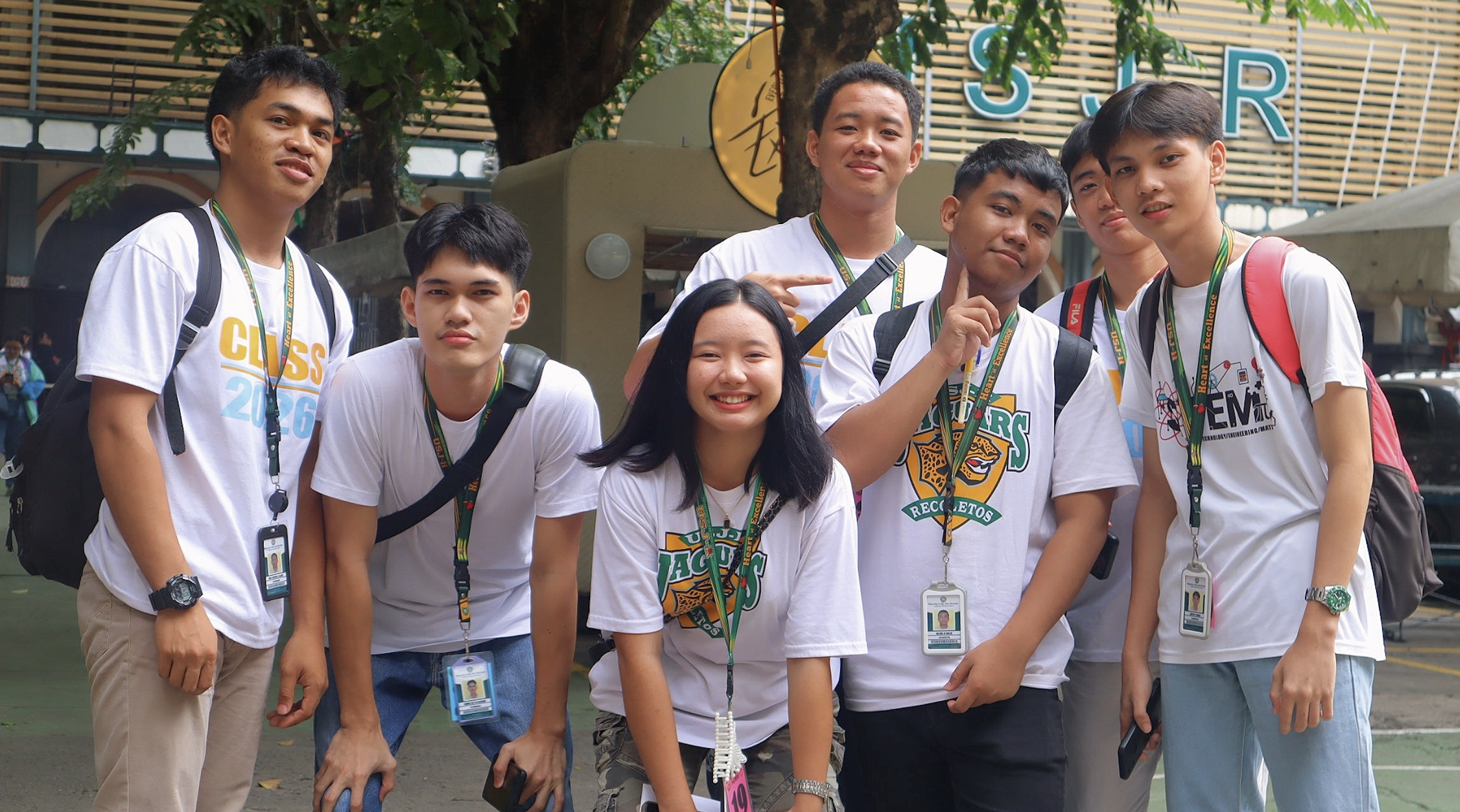 Young people talking